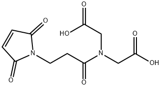 Mal-amido-(CH2COOH)2 Struktur