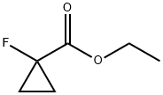 Cyclopropanecarboxylic acid, 1-fluoro-, ethyl ester Struktur