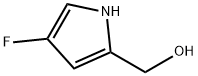 1H-Pyrrole-2-methanol, 4-fluoro- Struktur