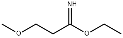 Propanimidic acid, 3-methoxy-, ethyl ester Struktur