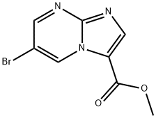 methyl 6-bromoimidazo[1,2-a]pyrimidine-3-carboxylate Struktur