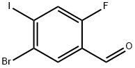 Benzaldehyde, 5-bromo-2-fluoro-4-iodo- Struktur