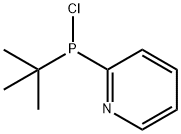 2-（tert-butylchlorophosphanyl)pyridine Struktur