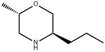 Morpholine, 2-methyl-5-propyl-, (2S,5R)- Struktur