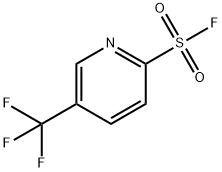 2-Pyridinesulfonyl fluoride, 5-(trifluoromethyl)- Struktur