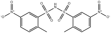 Benzenesulfonamide, 2-methyl-N-[(2-methyl-5-nitrophenyl)sulfonyl]-5-nitro- Struktur