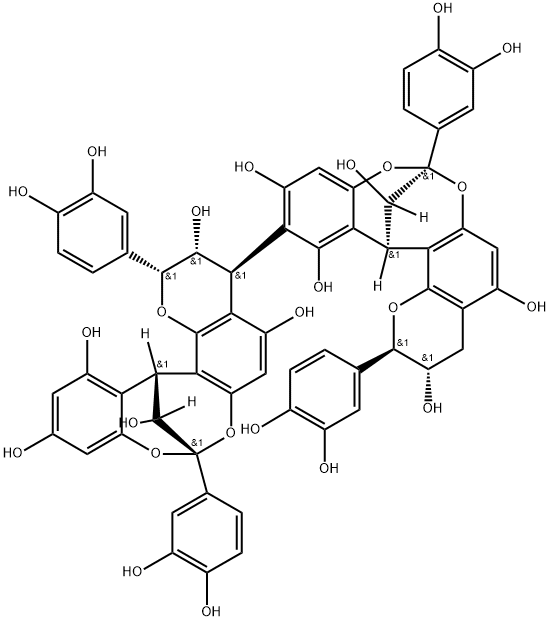 Peanut procyanidin E Struktur