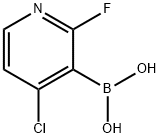 Boronic acid, B-(4-chloro-2-fluoro-3-pyridinyl)- Struktur