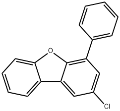 2-Chloro-4-phenyldibenzo[b,d]furan Struktur