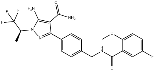 ピルトブルチニブ 化學(xué)構(gòu)造式