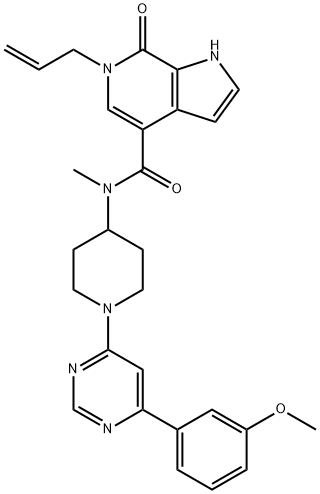 GNE-886 Struktur