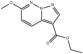 ethyl 6-methoxypyrazolo[1,5-b]pyridazine-3-carboxylate Struktur