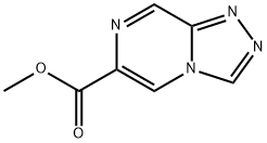 methyl [1,2,4]triazolo[4,3-a]pyrazine-6-carboxylate Struktur