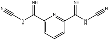 (2Z,6Z)-N′2,N′6-DICYANOPYRIDINE-2,6-BIS(CARBOXIMIDAMIDE) Struktur