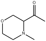 Ethanone, 1-(4-methyl-3-morpholinyl)- Struktur