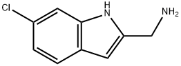 1H-Indole-2-methanamine, 6-chloro- Struktur