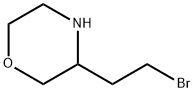 Morpholine, 3-(2-bromoethyl)- Struktur