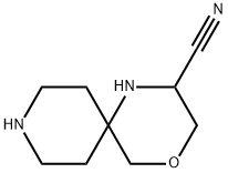 4-Oxa-1,9-diazaspiro[5.5]undecane-2-carbonitrile Structure