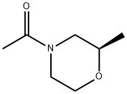 Ethanone, 1-[(2R)-2-methyl-4-morpholinyl]- Structure