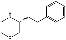 Morpholine, 3-(2-phenylethyl)-, (3R)- Struktur