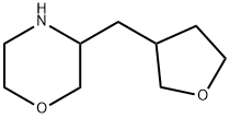 Morpholine, 3-[(tetrahydro-3-furanyl)methyl]- Struktur