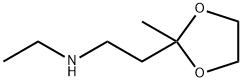 ethyl[2-(2-methyl-1,3-dioxolan-2-yl)ethyl]amine Struktur