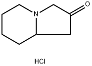 octahydroindolizin-2-one hydrochloride Struktur