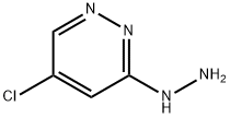 5-Chloro-3-hydrazinylpyridazine Struktur