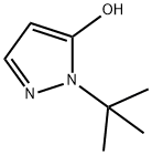 1H-Pyrazol-5-ol, 1-(1,1-dimethylethyl)- Struktur