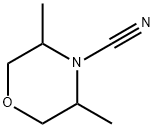 4-Morpholinecarbonitrile, 3,5-dimethyl- Structure