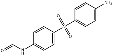 Formamide, N-[4-[(4-aminophenyl)sulfonyl]phenyl]- Struktur