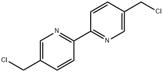 2,2'-Bipyridine, 5,5'-bis(chloromethyl)- Struktur