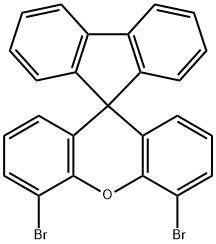 4',5'-dibromo-Spiro[9H-fluorene-9,9'-[9H]xanthene] Struktur