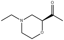 Ethanone,1-[(2S)-4-ethyl-2-morpholinyl]- Struktur