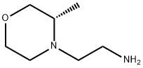 4-Morpholineethanamine, 3-methyl-, (3S)- Struktur