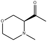 Ethanone, 1-[(3S)-4-methyl-3-morpholinyl]- Struktur