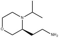 3-Morpholineethanamine, 4-(1-methylethyl)-,(3S)- Struktur