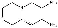 3,4-Morpholinediethanamine, (3R)- Struktur