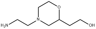 2-Morpholineethanol,4-(2-aminoethyl)- Struktur