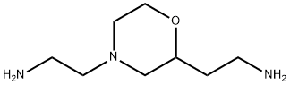 2,4-Morpholinediethanamine Struktur