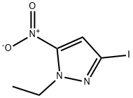 1-ethyl-3-iodo-5-nitro-1H-pyrazole Struktur