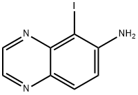 5-Iodoquinoxalin-6-amine Struktur