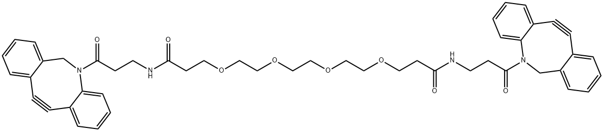 DBCO-PEG4-DBCO Struktur