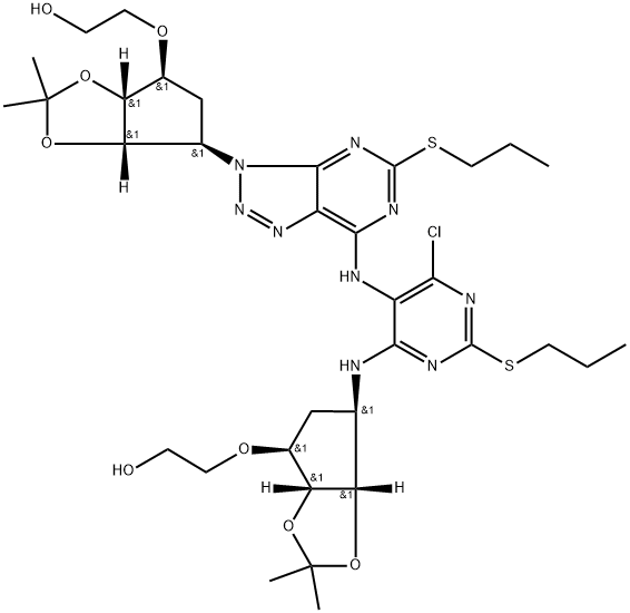 Ticagrelor Related Compound 39 Struktur