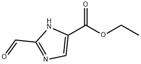 1H-Imidazole-5-carboxylic acid, 2-formyl-, ethyl ester Struktur