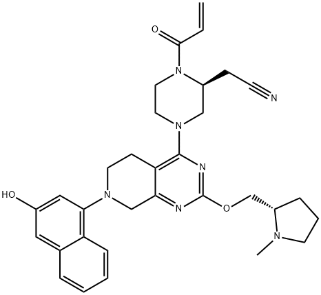 KRas G12C inhibitor 2 Struktur