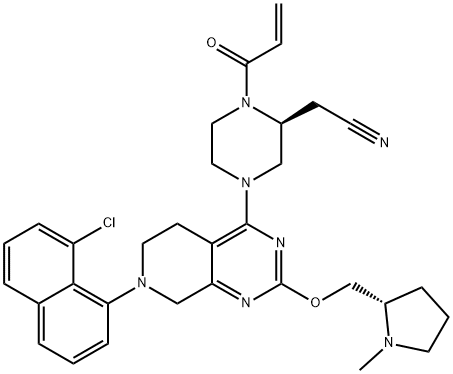 KRas G12C inhibitor 3 Struktur