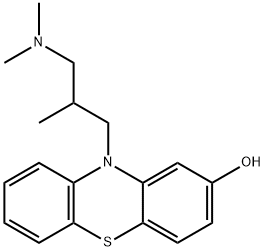 3-Hydroxytrimeprazine Struktur