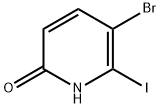 5-Bromo-6-iodo-1H-pyridin-2-one Struktur