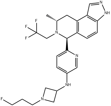 Estrogen receptor antagonist 2 Struktur